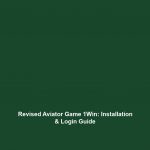 1win Login Technical Handbook: Unlocking App Access and Casino Security